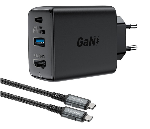 ACEFAST Ładowarka GaN USB-C,USB , adapter HDMI 4K 60Hz - 1204954 - zdjęcie